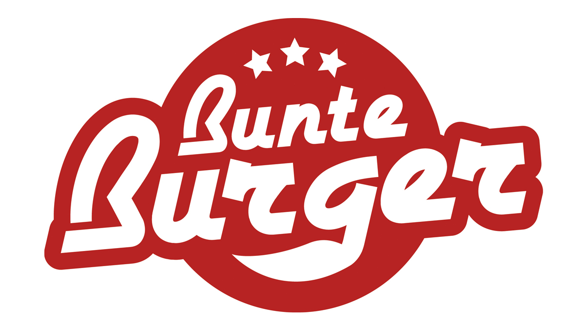 Bunte burger logo